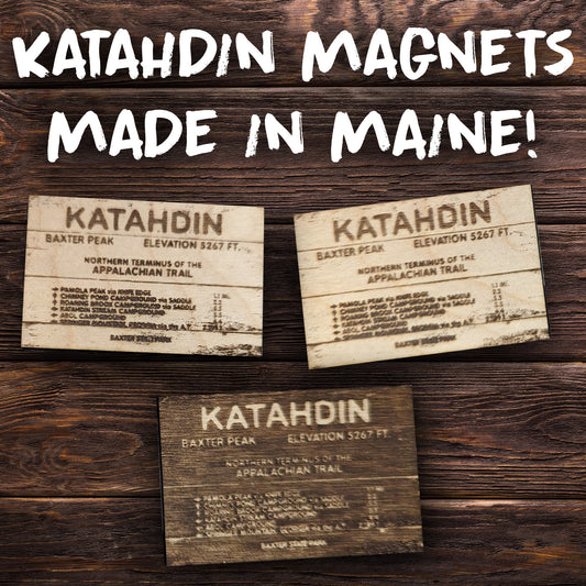 Katahdin Summit Sign Magnets