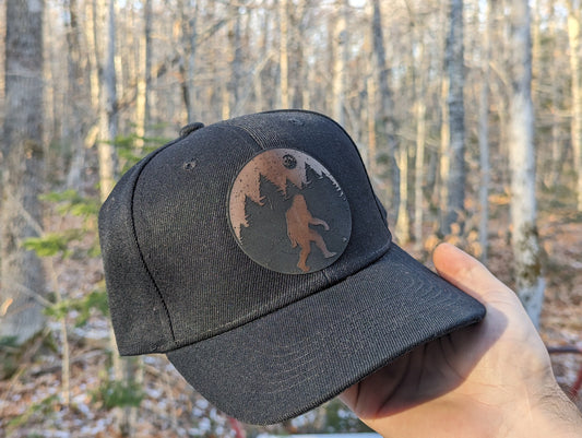 Leather Patch Bigfoot Hat